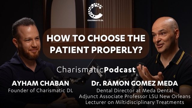 Watch Ayham Chaban, Founder of the Charismatic Dental Laboratory host the Charismatic Podcast with guest Dr. Ramon Gomez